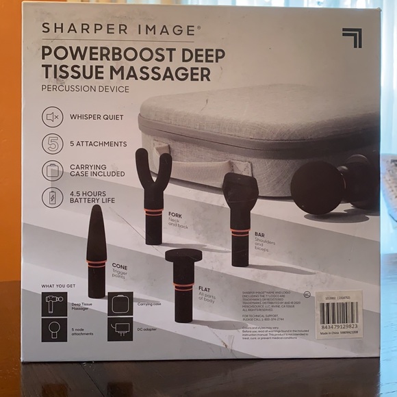 Sharper image Powerboost deep tissue massager - Picture 6 of 7